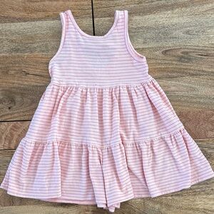 Tucker + Tate Striped Romper Pink Size 2T